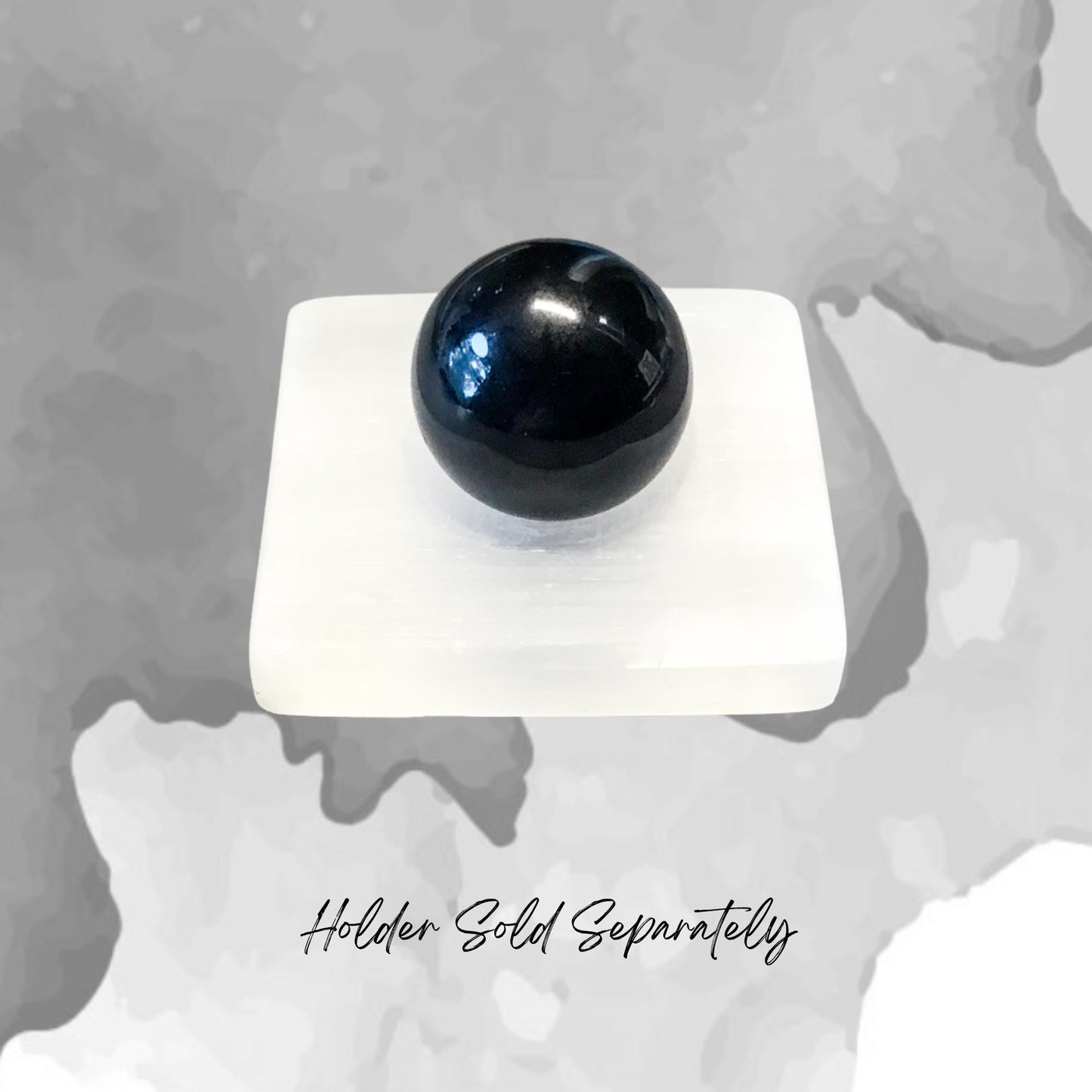 BLACK OBSIDIAN 20mm Sphere - 1 or Sets – Pocket Crystal Ball with Gemstone Info Card for Energy Work, Meditation, Decor & Gifts