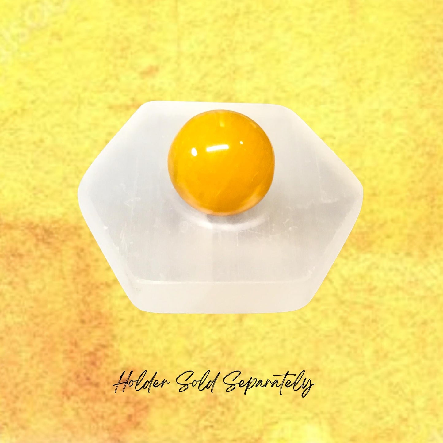YELLOW JADE 20mm Sphere - 1 or Sets – Pocket Crystal Ball with Gemstone Info Card for Energy Work, Meditation, Decor & Gifts