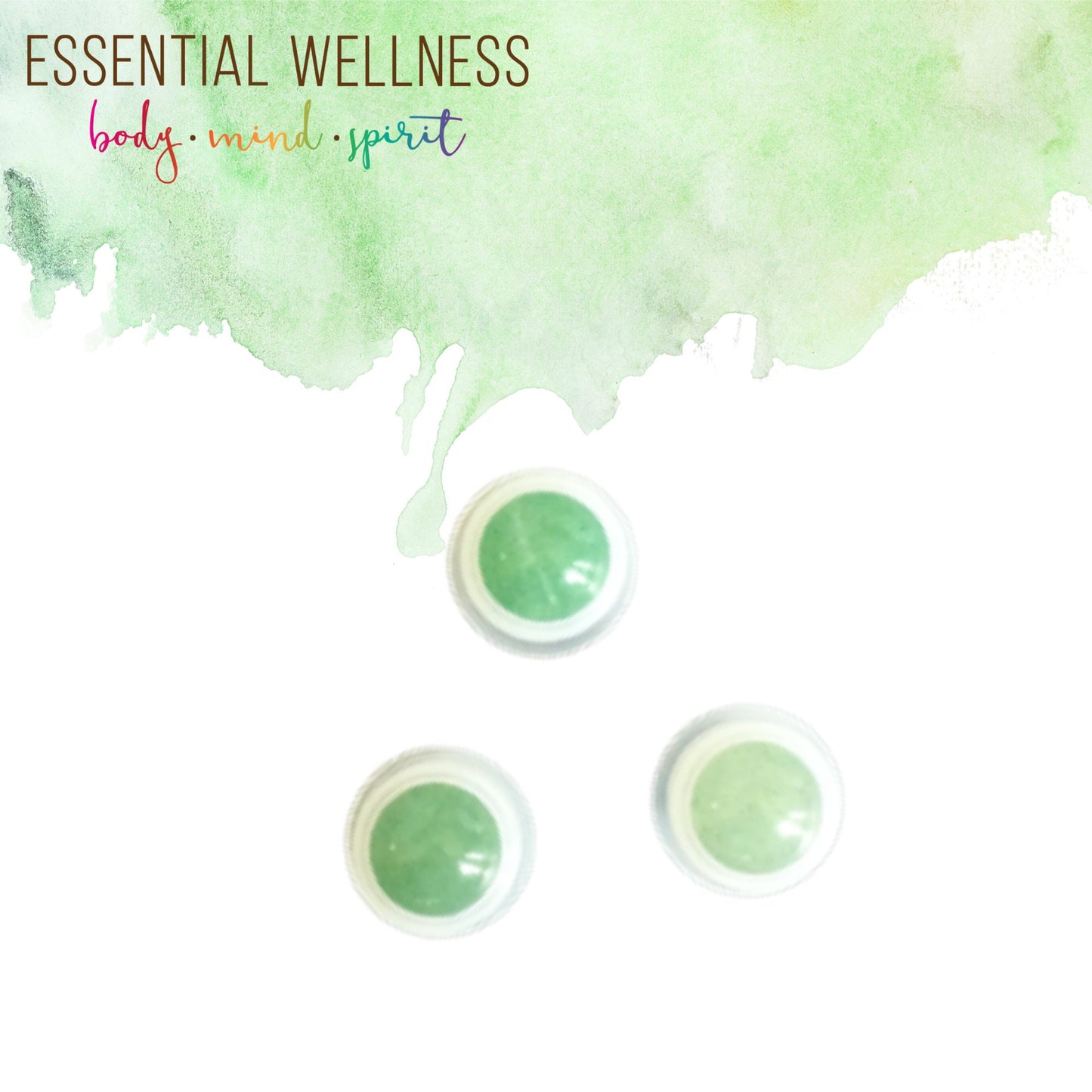 GREEN AVENTURINE Rollerball - 1 or Sets - Gemstone Roller Ball - Crystal Roller Ball - Rollerball Insert - Roller Bottle Top