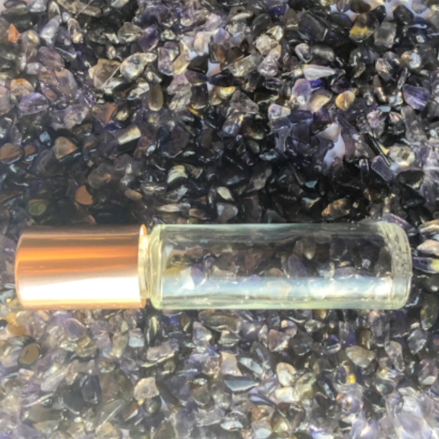 IOLITE (CORDIERITE) Chips - 5-7mm - 1, 2, 4, 8 oz - Crystal Chips - Gemstone Chips - Roller Bottle Chips - Arts & Crafts