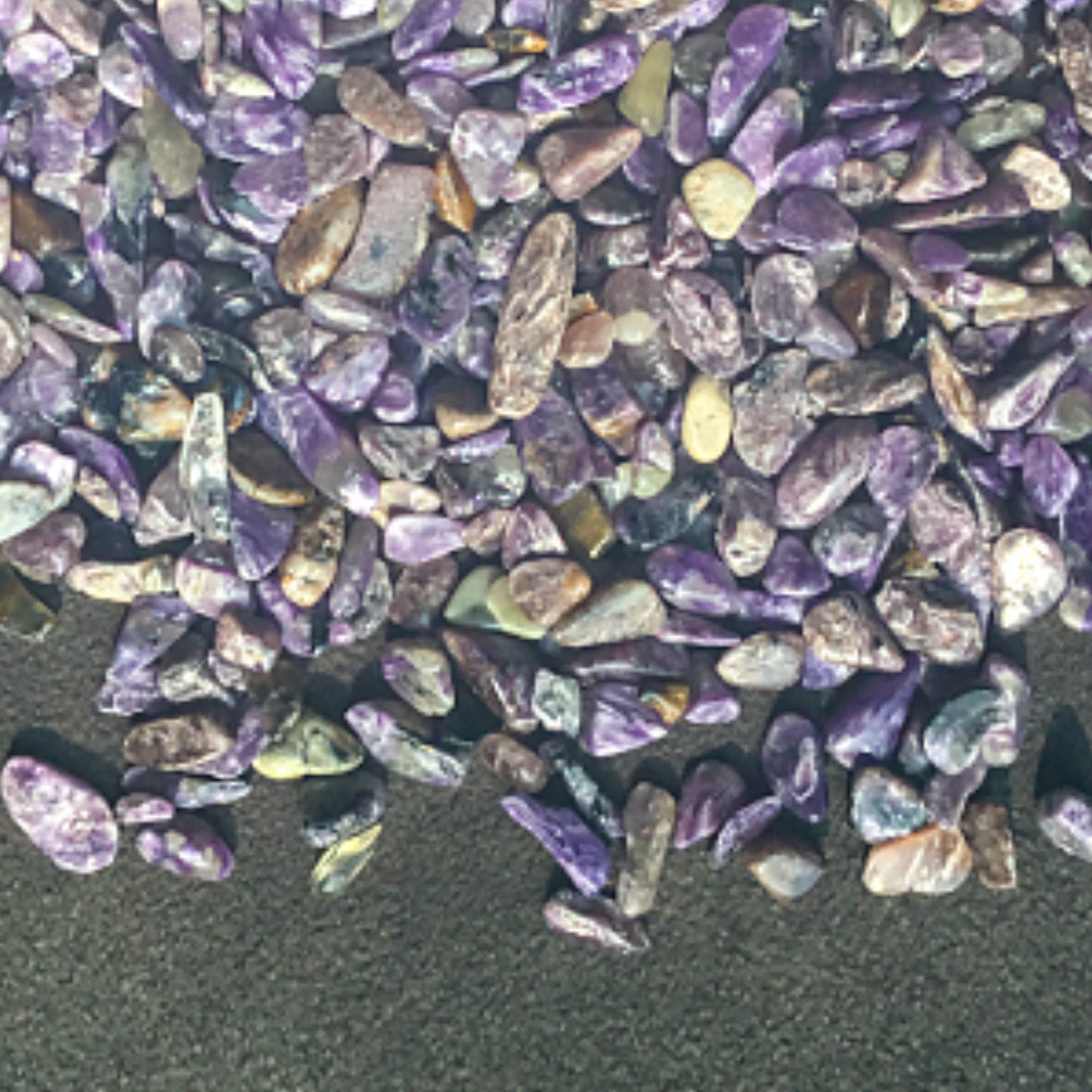 CHAROITE Chips - 5-9mm - 1, 2, 4, 8 oz - Gemstone Chips - Crystal Chips - Roller Bottle Chips - Healing Crystals - Arts & Crafts