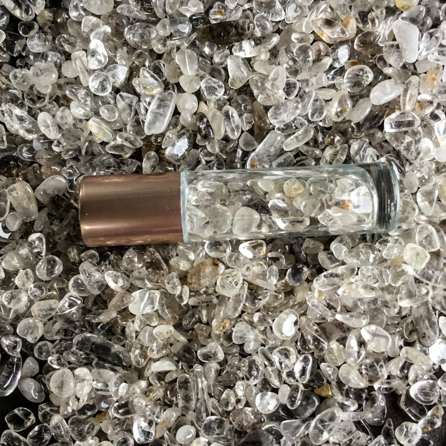 HERKIMER DIAMOND Chips - 3-9mm - 1, 2, 4, 8 oz - Gemstone Chips - Crystal Chips - Roller Bottle Chips - Healing Crystals - Arts & Crafts