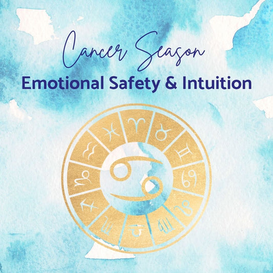 A Ritual for Cancer Season - Crystals for Emotional Safety, Intuition & Inner Nurturing