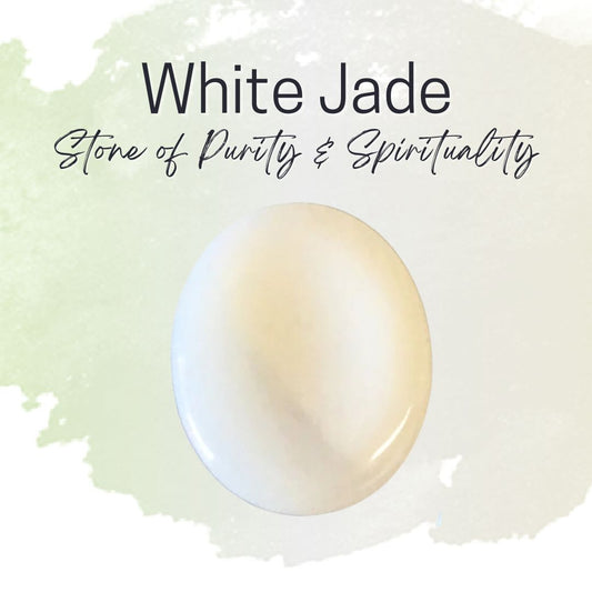 White Jade Stone of Purity & Spirituality