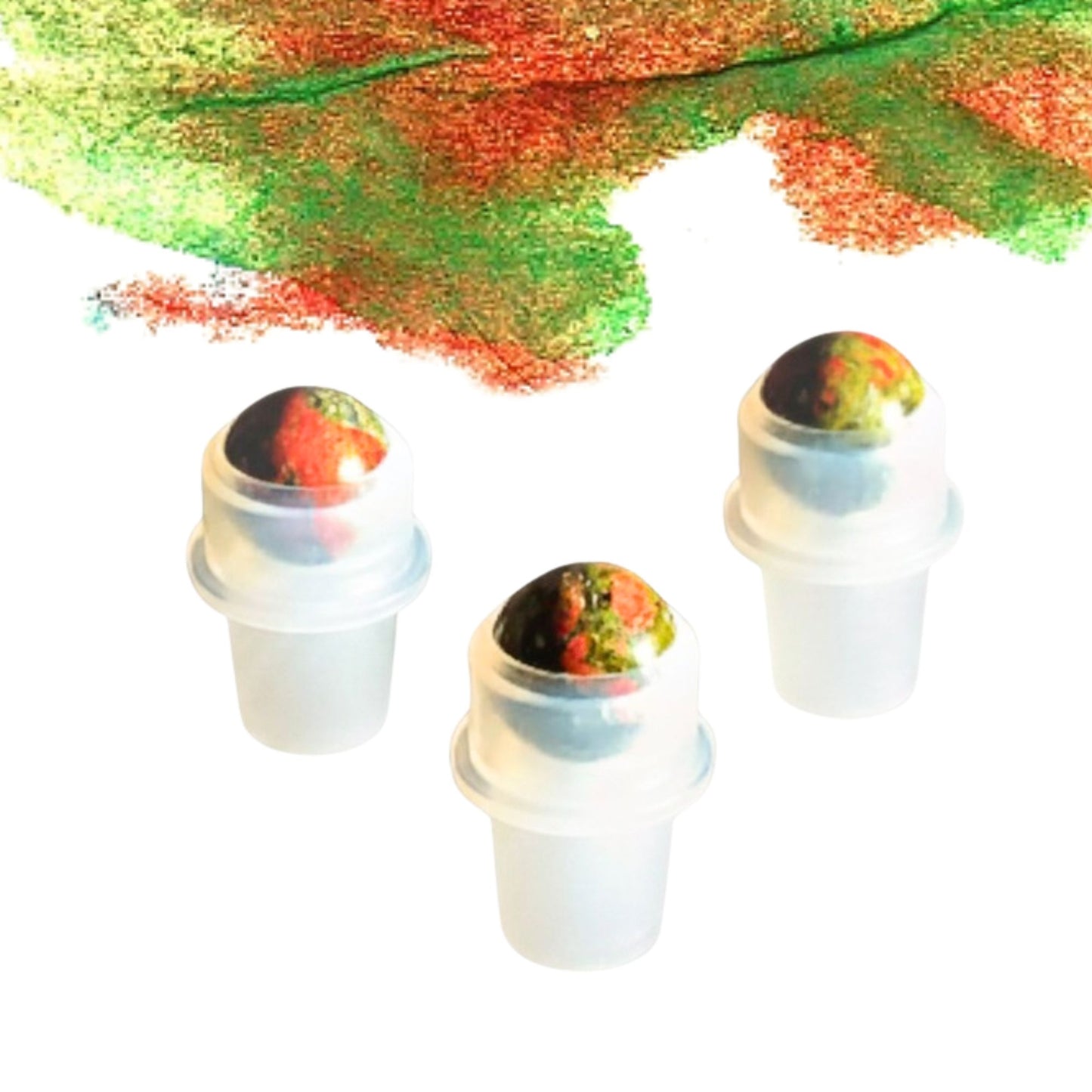 Unakite Gemstone Rollerball | Emotional Healing & Balance | Fits 5ml and 10ml Roller Bottles