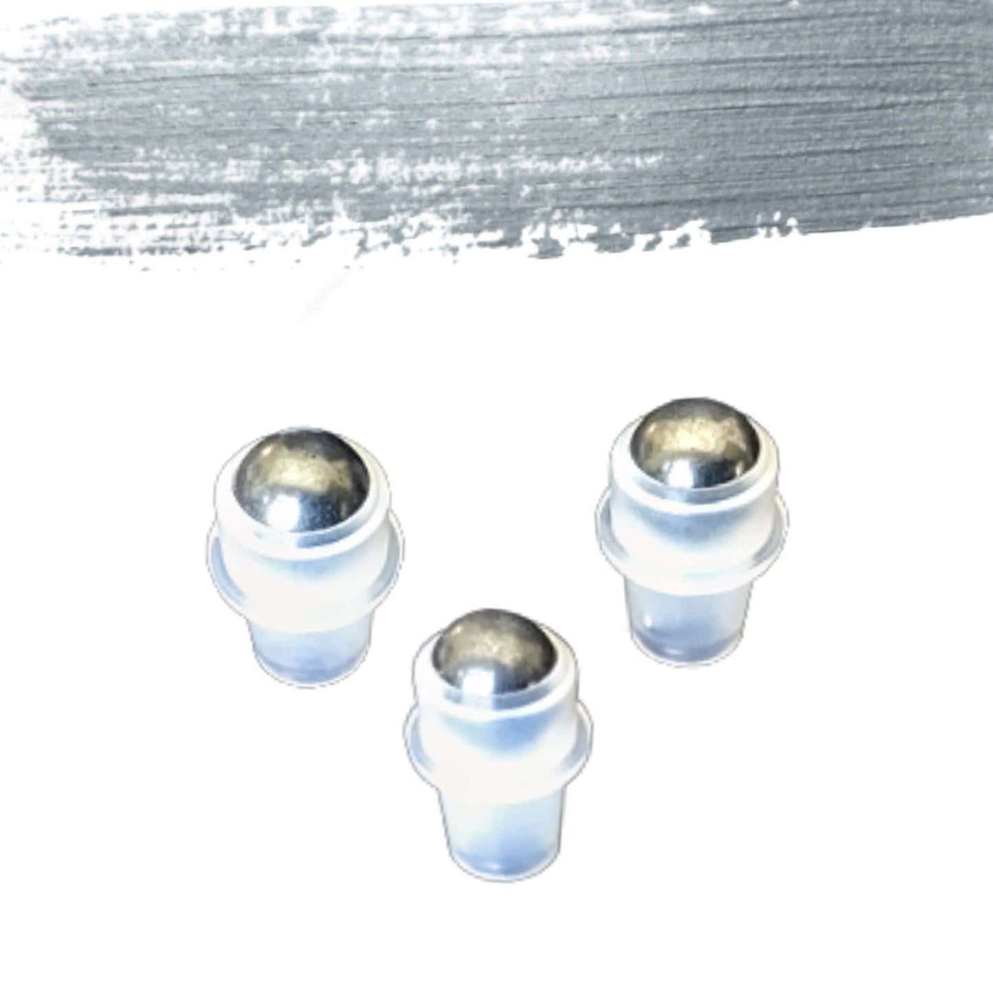 Hematite Gemstone Rollerball | Grounding & Protection | Fits 5ml and 10ml Roller Bottles