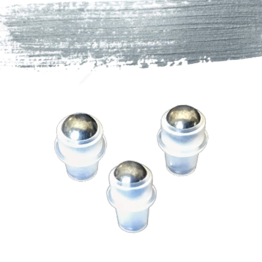 Hematite Gemstone Rollerball | Grounding & Protection | Fits 5ml and 10ml Roller Bottles