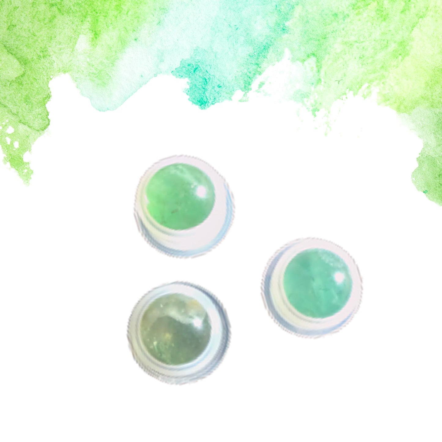 Green Fluorite Gemstone Rollerball | Clarity & Emotional Balance | Fits 5ml and 10ml Roller Bottles