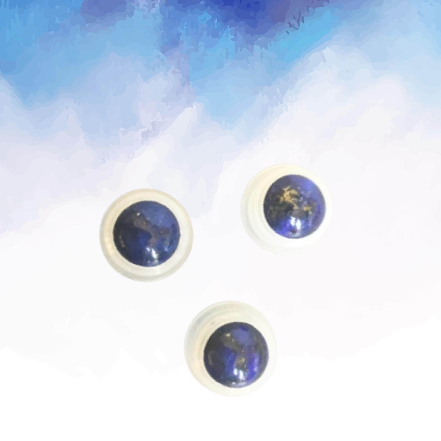 Lapis Lazuli Gemstone Rollerball | Wisdom & Truth | Fits 5ml and 10ml Roller Bottles