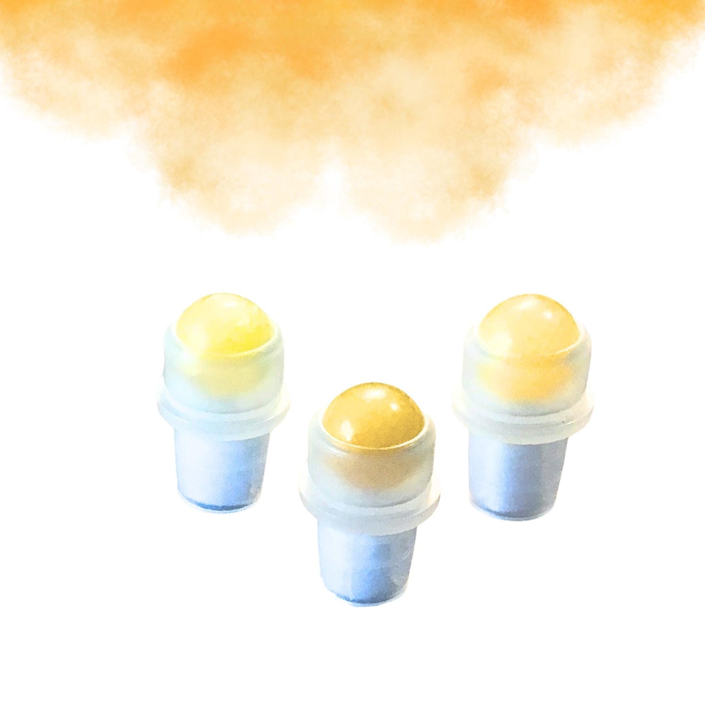 Orange Calcite Gemstone Rollerball | Creativity & Motivation | Fits 5ml and 10ml Roller Bottles