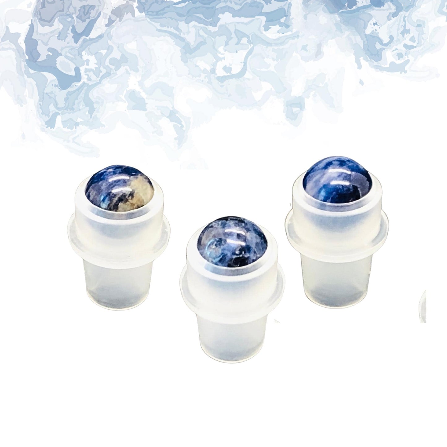 Sodalite Gemstone Rollerball | Clarity & Communication | Fits 5ml and 10ml Roller Bottles