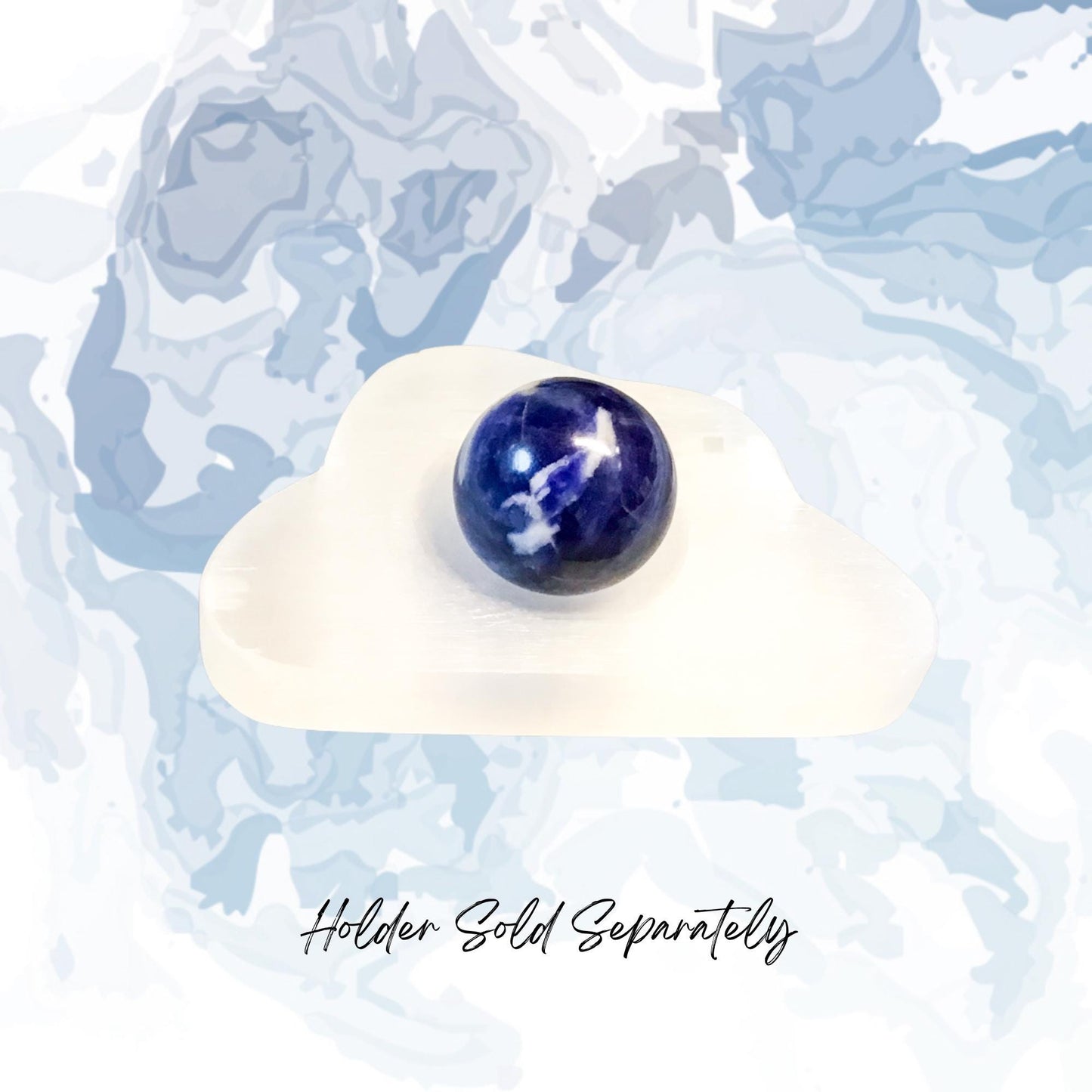 SODALITE 20mm Spheres - 1 or Sets ‚Äì Pocket Crystal Ball with Gemstone Info Card for Energy Work, Meditation, Decor & Gifts