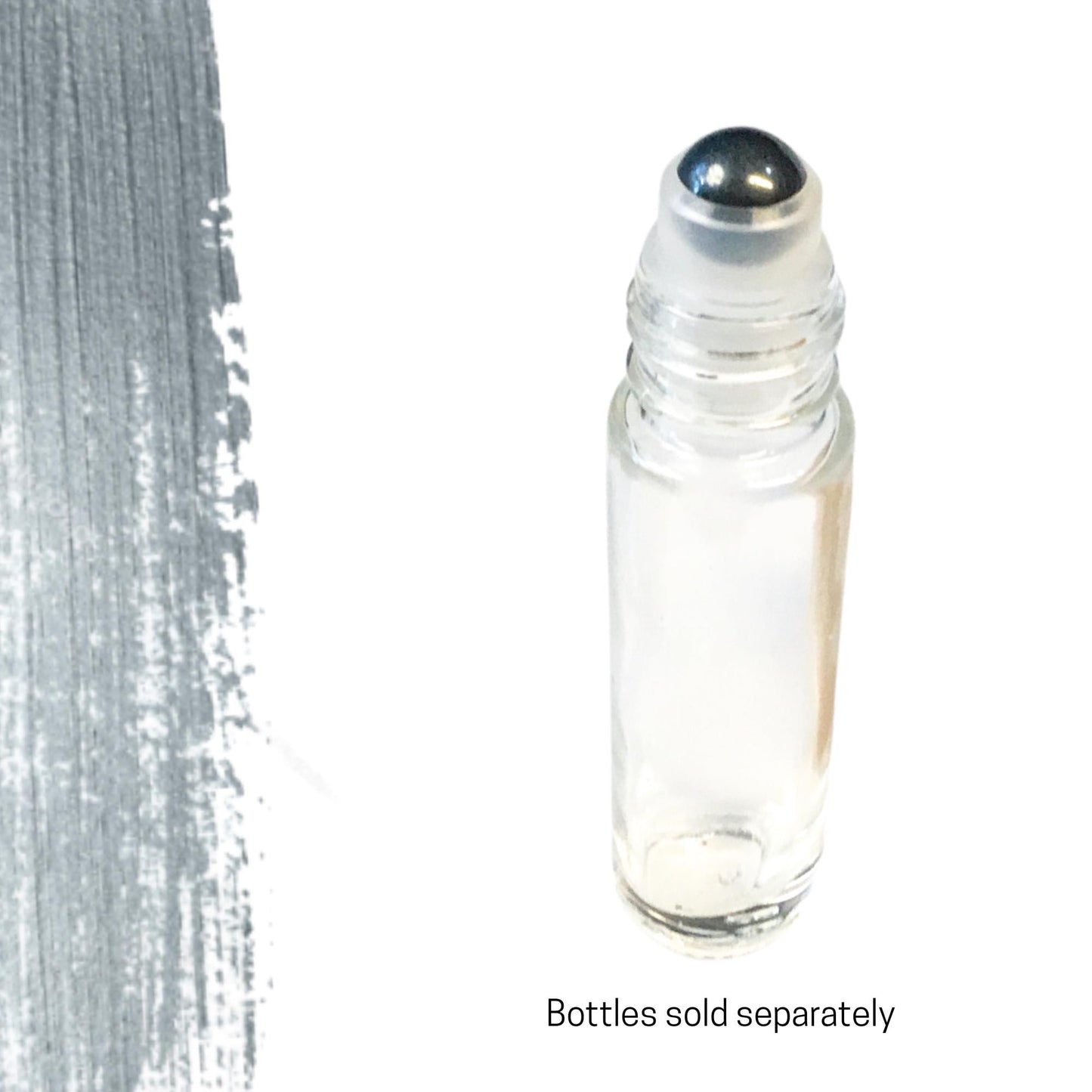 Hematite Gemstone Rollerball | Grounding & Protection | Fits 5ml and 10ml Roller Bottles