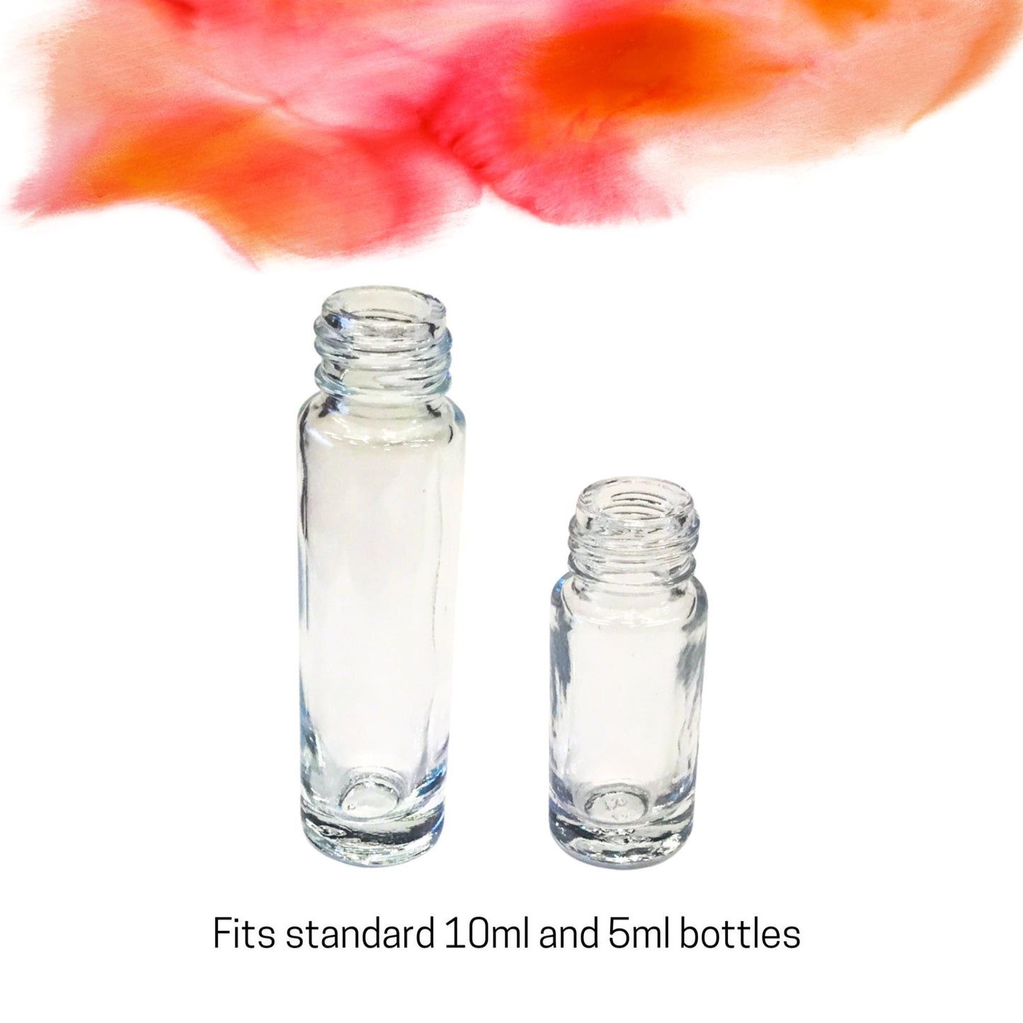 Red Agate Gemstone Rollerball | Stability & Grounding | Fits 5ml and 10ml Roller Bottles