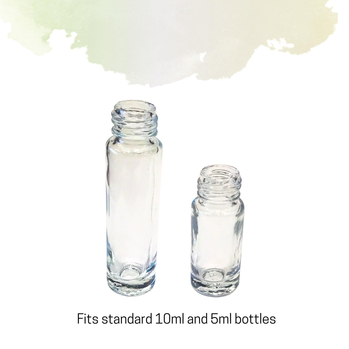 White Jade Gemstone Rollerball | Peace & Harmony | Fits 5ml and 10ml Roller Bottles
