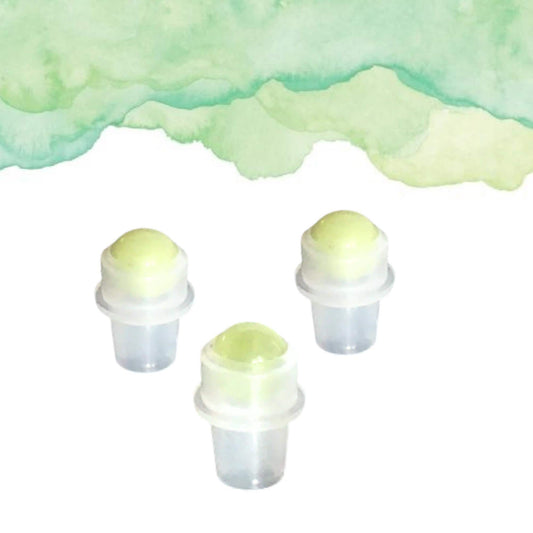Pale Green Jade Gemstone Rollerball | Harmony & Good Fortune | Fits 5ml and 10ml Roller Bottles
