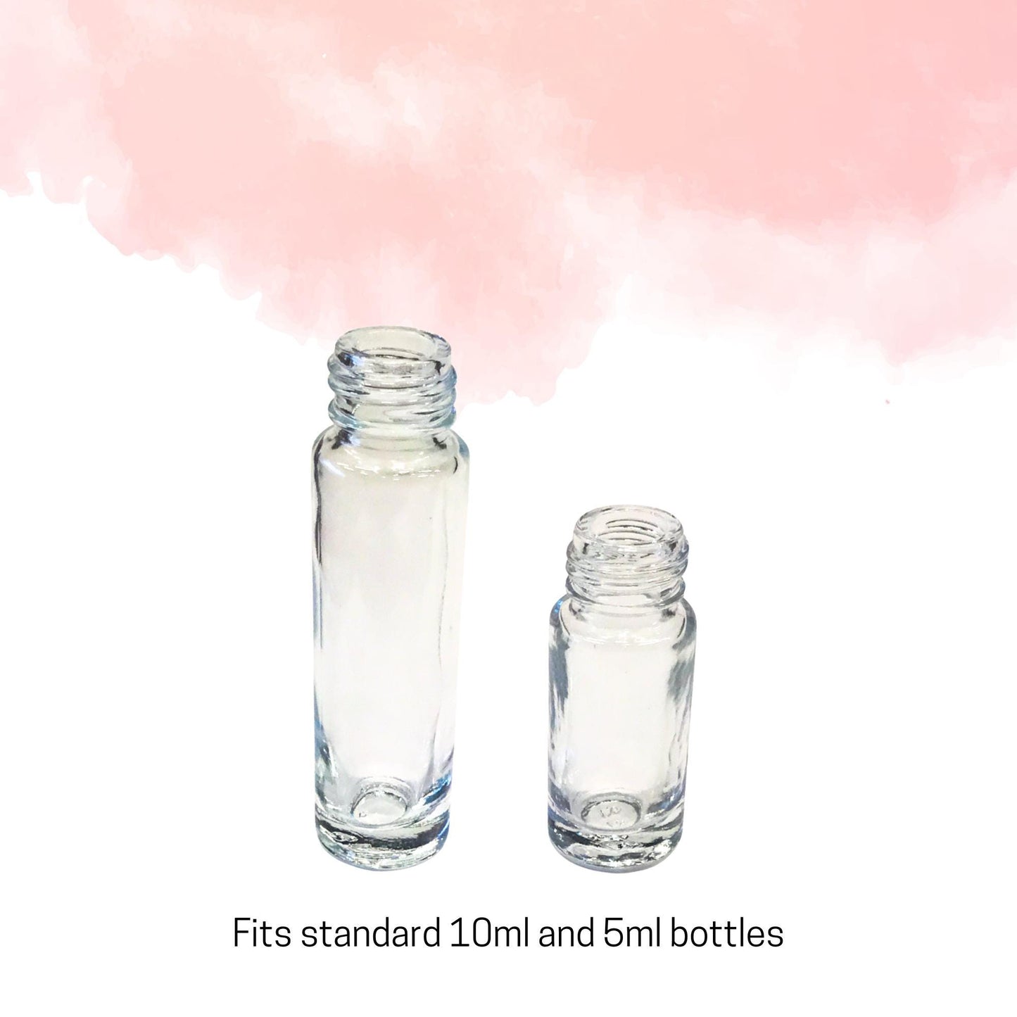 Rose Quartz Gemstone Rollerball | Love & Emotional Healing | Fits 5ml and 10ml Roller Bottles