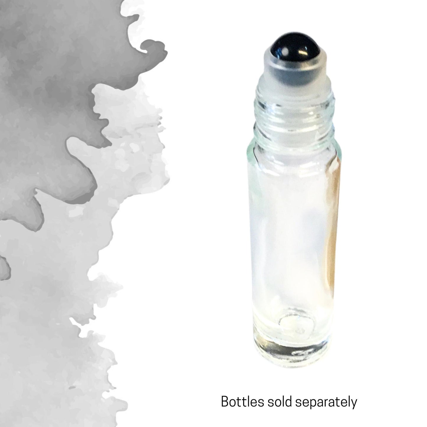 Black Obsidian Gemstone Rollerball | Protection & Grounding | Fits 5ml and 10ml Roller Bottles
