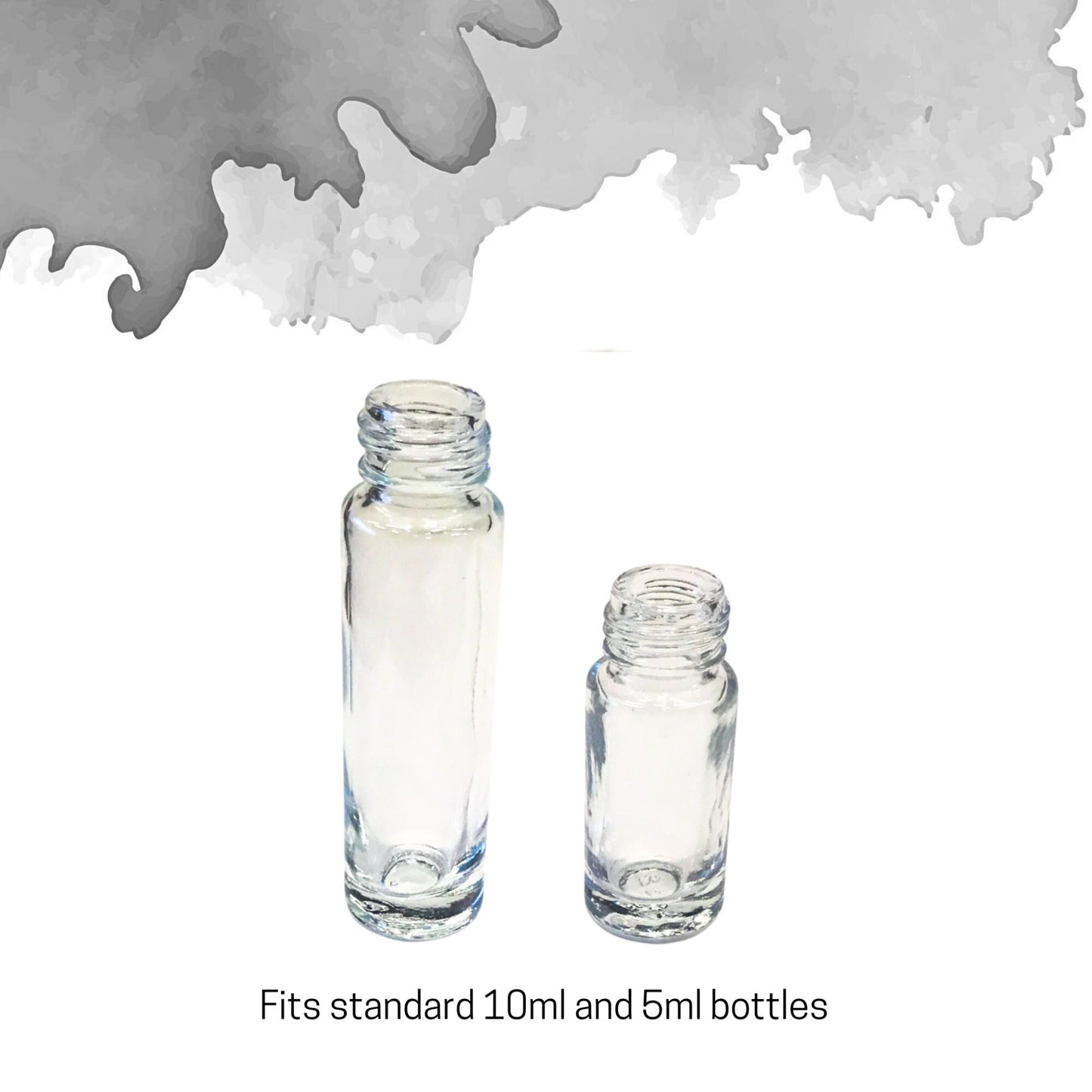 Black Obsidian Gemstone Rollerball | Protection & Grounding | Fits 5ml and 10ml Roller Bottles