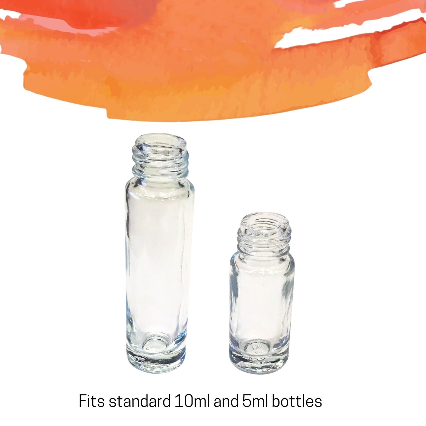 Carnelian Gemstone Rollerball | Motivation & Confidence | Fits 5ml and 10ml Roller Bottles