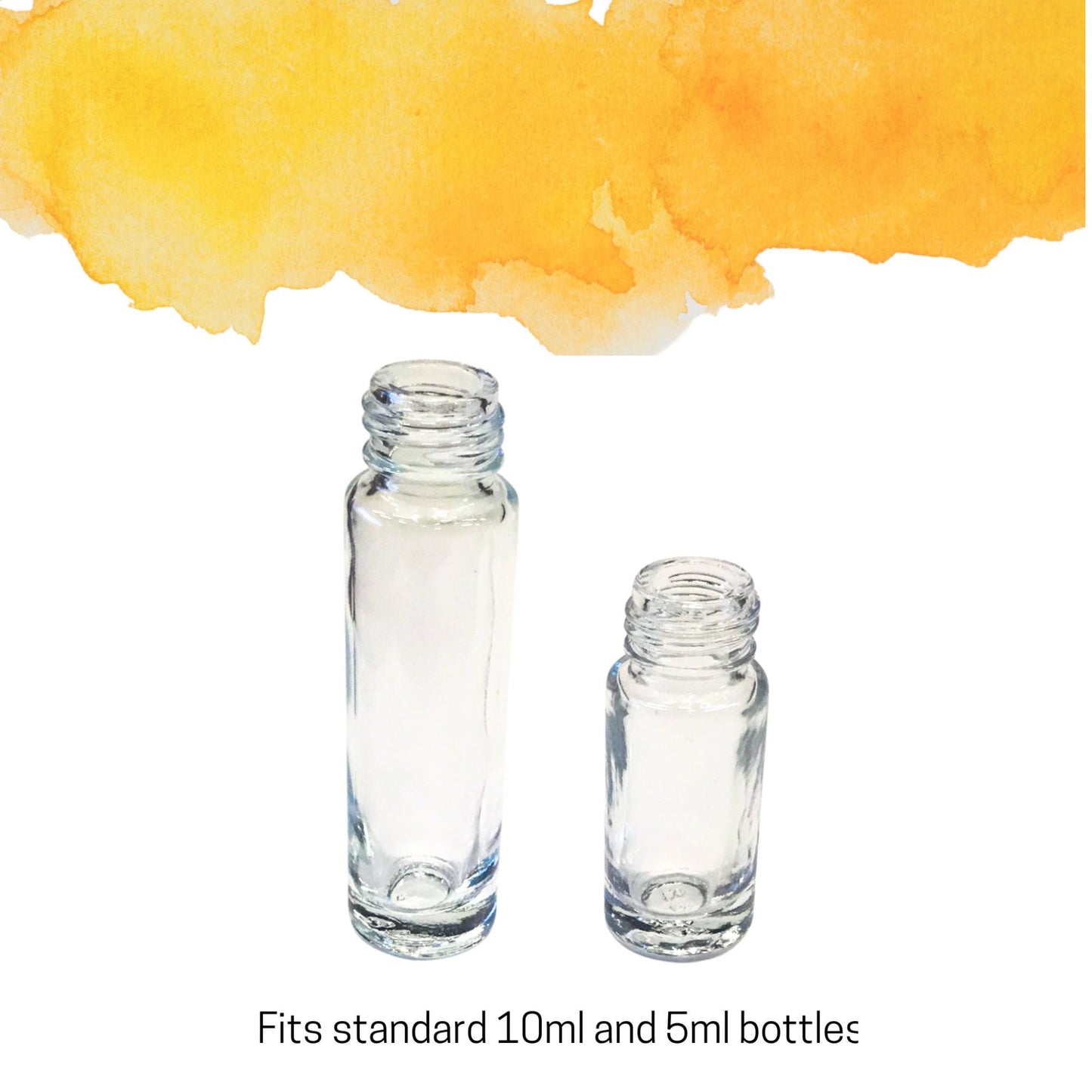 Citrine Gemstone Rollerball | Abundance & Joy | Fits 5ml and 10ml Roller Bottles