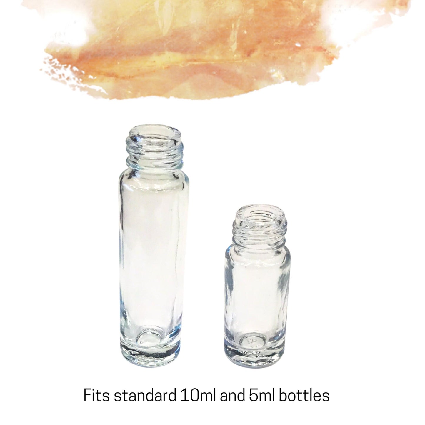 Golden Healer Quartz Rollerball | Balance & Healing Energy | Fits 5ml and 10ml Roller Bottles