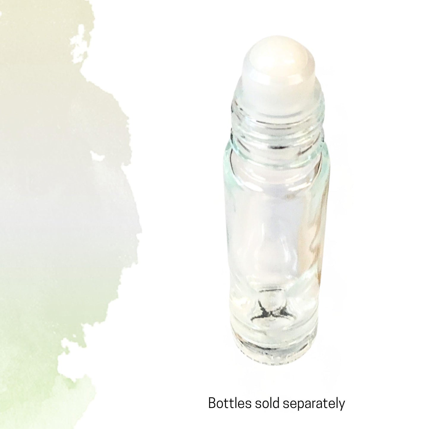 White Jade Gemstone Rollerball | Peace & Harmony | Fits 5ml and 10ml Roller Bottles