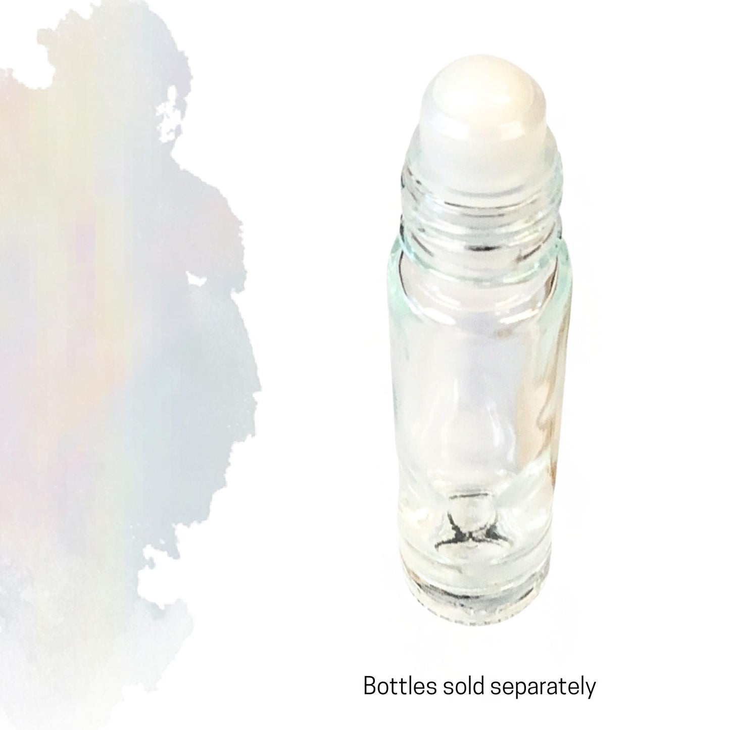 White Moonstone Gemstone Rollerball | Intuition & Calm | Fits 5ml and 10ml Roller Bottles
