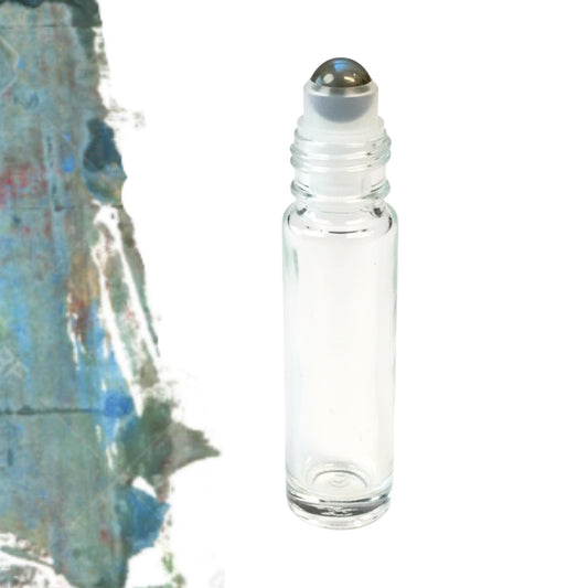 Labradorite Gemstone Roller Bottle, Intuition & Protection,Crystal Rollerball, 5ml or 10ml