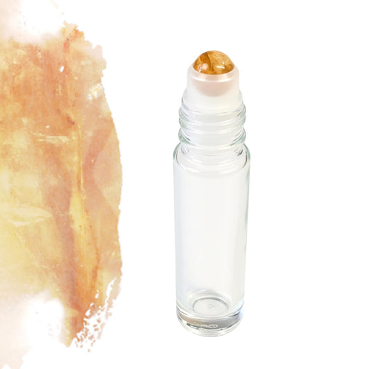 Golden Healer Gemstone Roller Bottle, Balance & Renewal, Crystal Rollerball, 5ml or 10ml