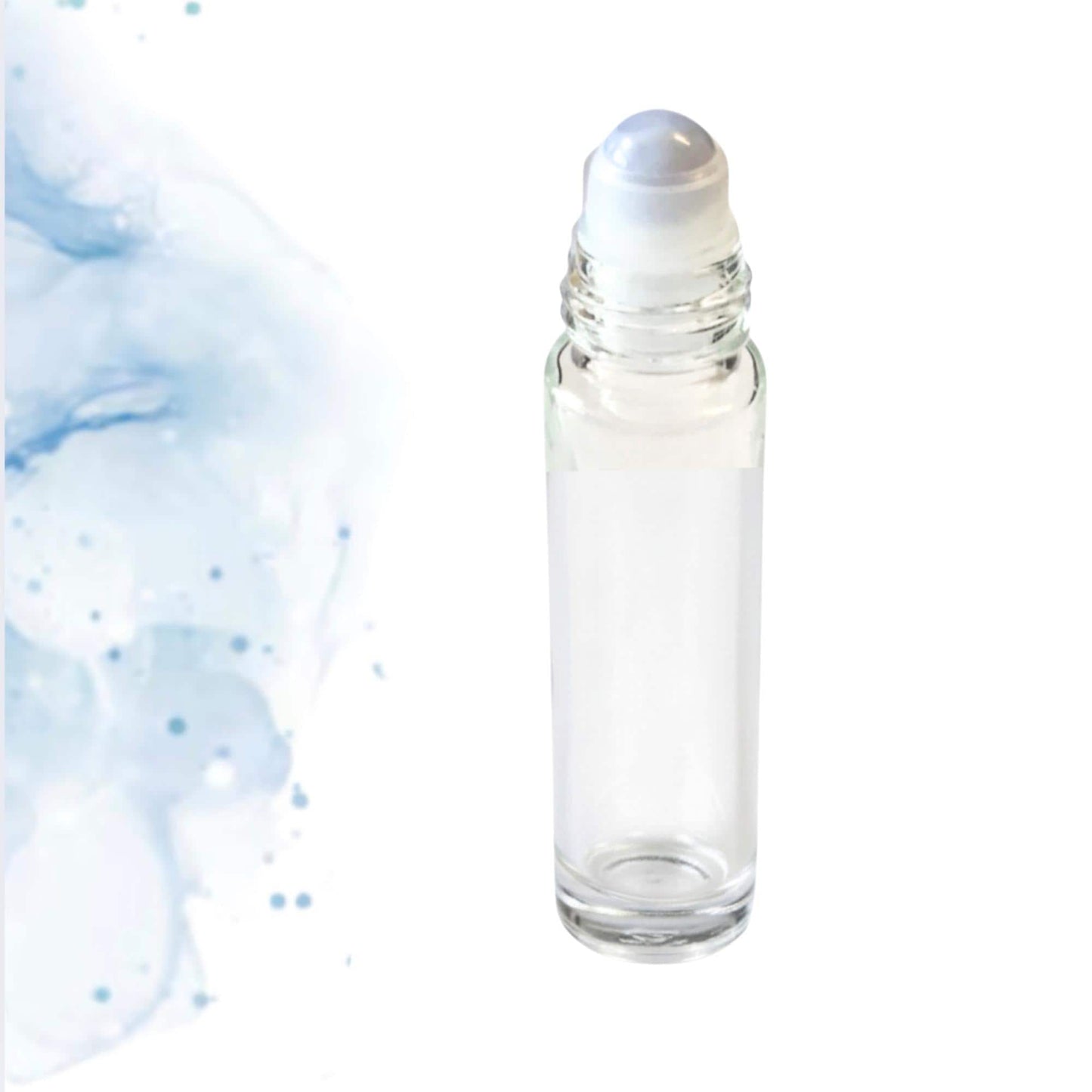 Blue Lace Agate Gemstone Roller Bottle, Calm & Communication, Crystal Rollerbal, 5ml or 10ml