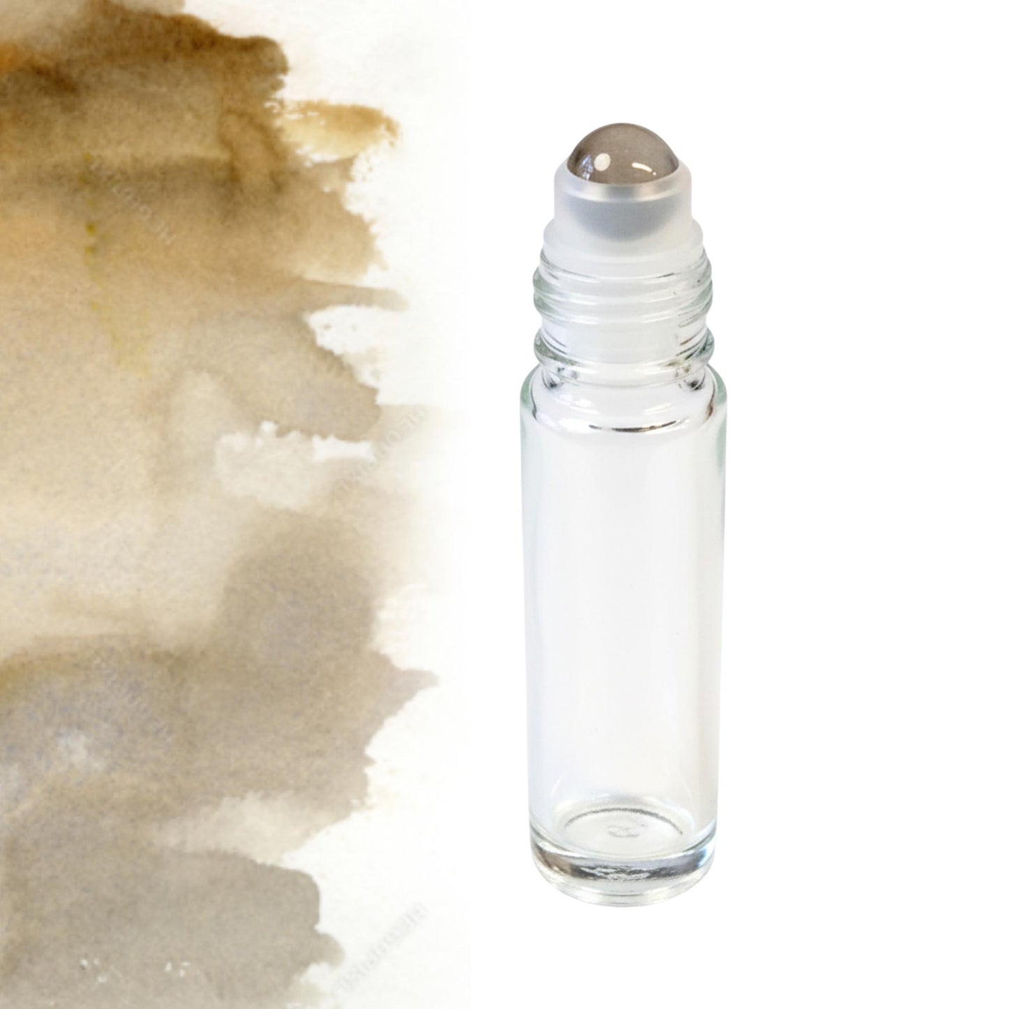 Smokey Quartz Gemstone Roller Bottle, Grounding & Protection, Crystal Rollerball, 5ml or 10ml