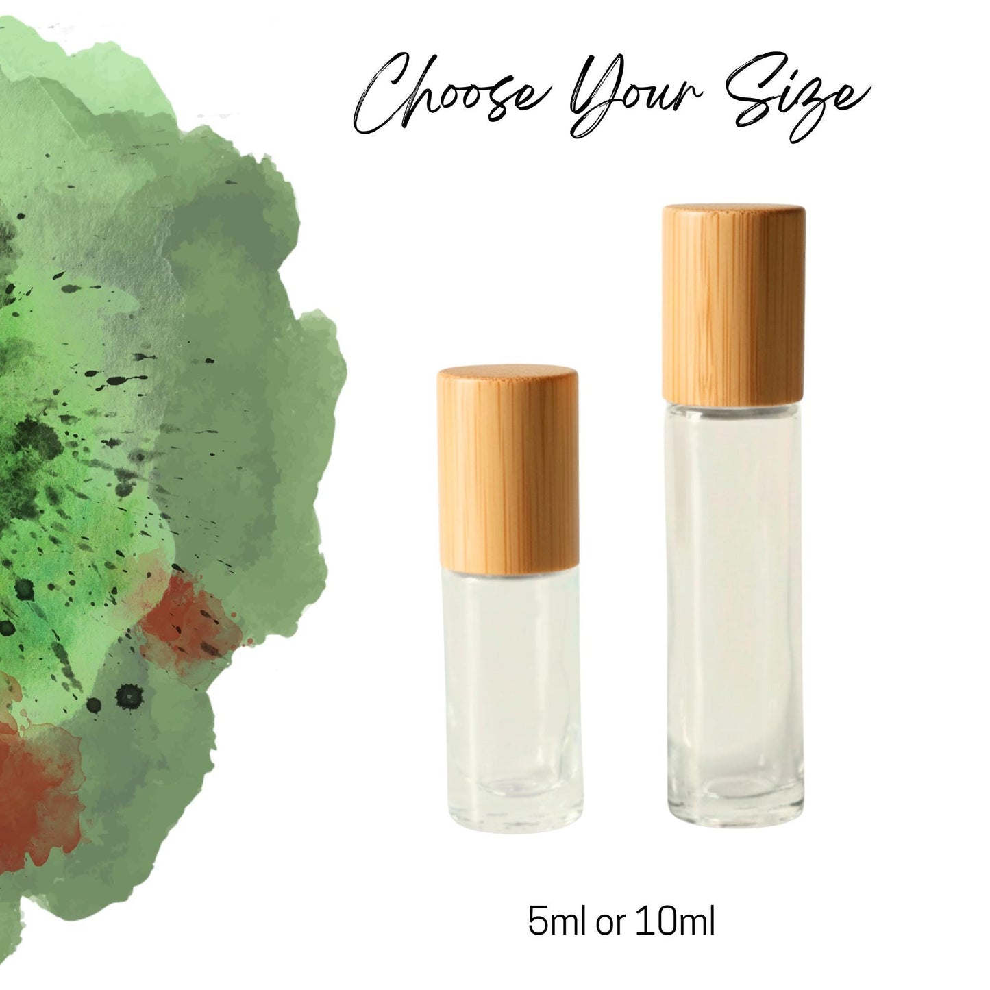 Dragon Bloodstone Gemstone Roller Bottle, Strength & Courage, Crystal Rollerball, 5ml or 10ml