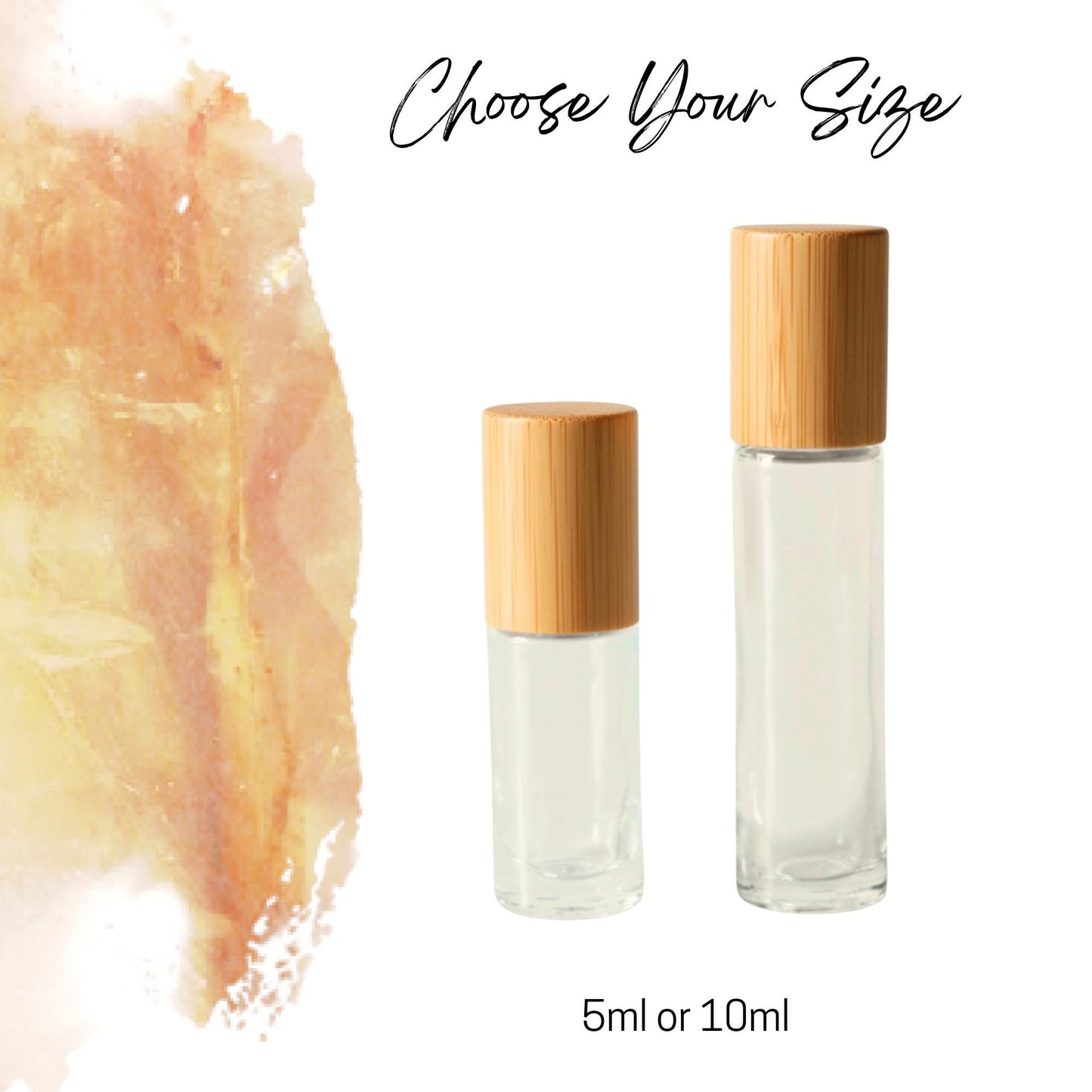 Golden Healer Gemstone Roller Bottle, Balance & Renewal, Crystal Rollerball, 5ml or 10ml