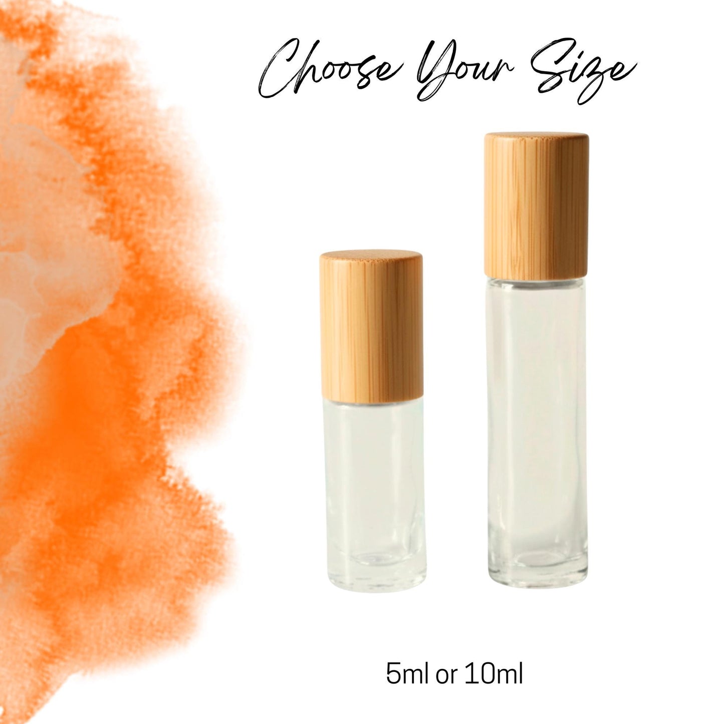 Red Aventurine Gemstone Roller Bottle, Motivation & Vitality, Crystal Rollerball, 5ml or 10ml