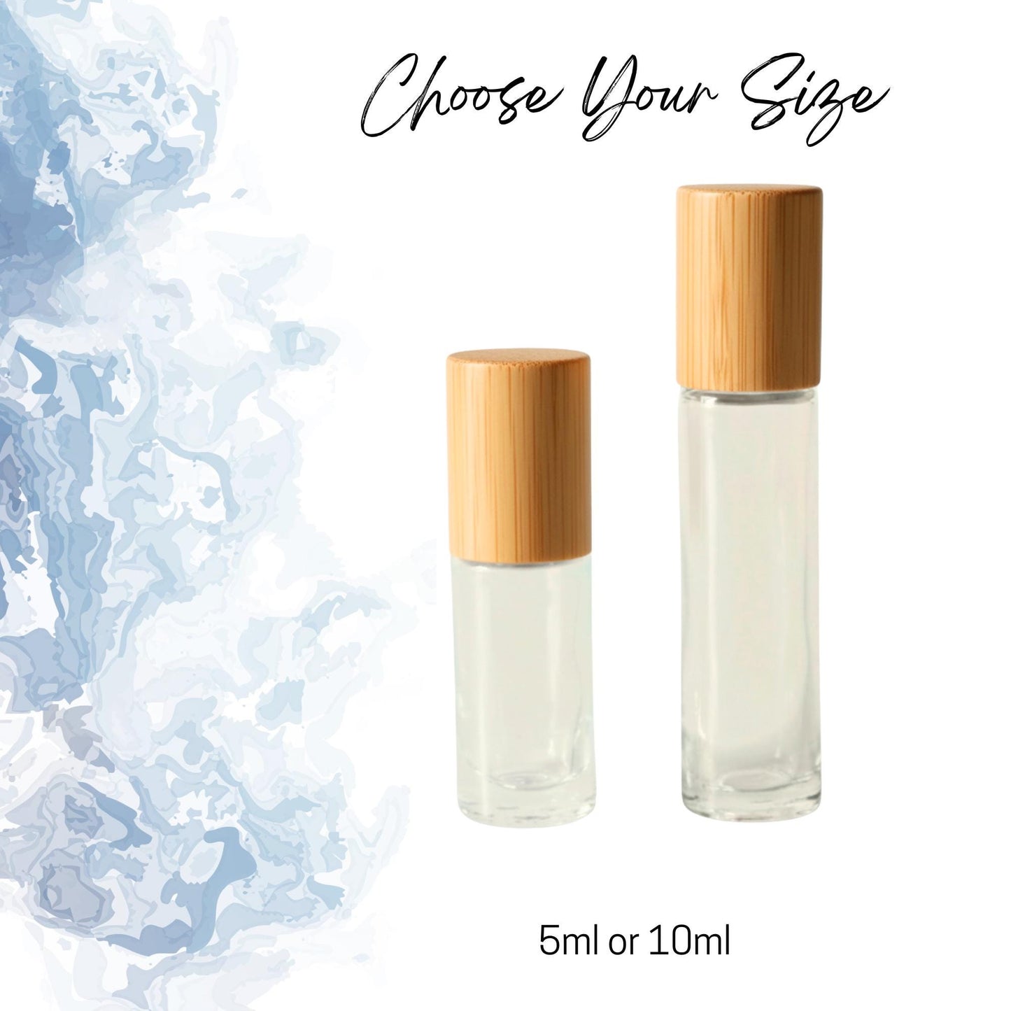 Sodalite Gemstone Roller Bottle, Clarity & Insight, Crystal Rollerball, 5ml or 10ml