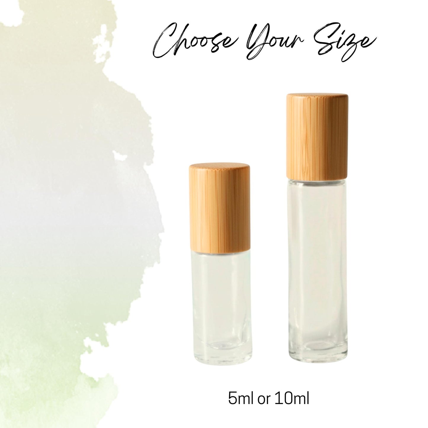 White Jade Gemstone Roller Bottle, Peace & Clarity, Crystal Rollerball, 5ml or 10ml