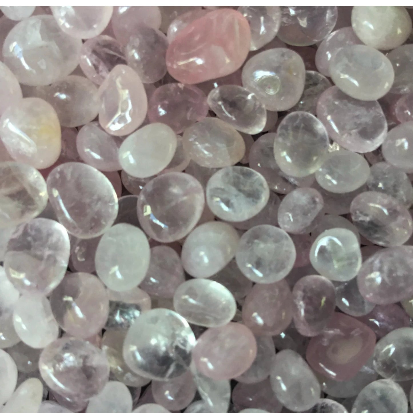 ROSE QUARTZ Chips - 3-7mm - 1, 2, 4, 8 oz - Crystal Chips - Gemstone Chips - Roller Bottle Chips - Healing Crystals - Arts & Crafts