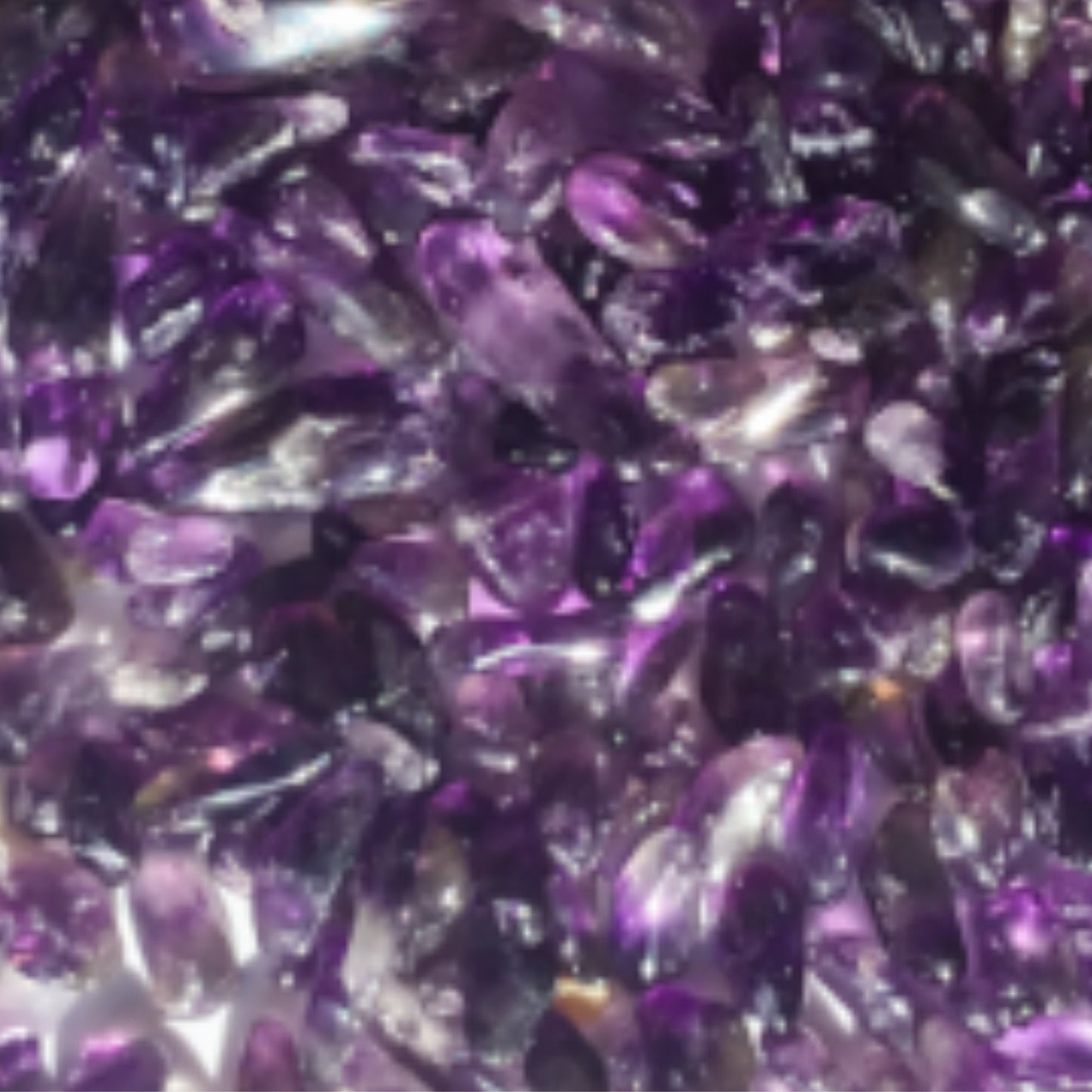 DARK AMETHYST Chips - 3-9mm - 1, 2, 4, 8 oz - Crystal Chips - Gemstone Chips - Roller Bottles Chips - Healing Crystals - Arts & Crafts