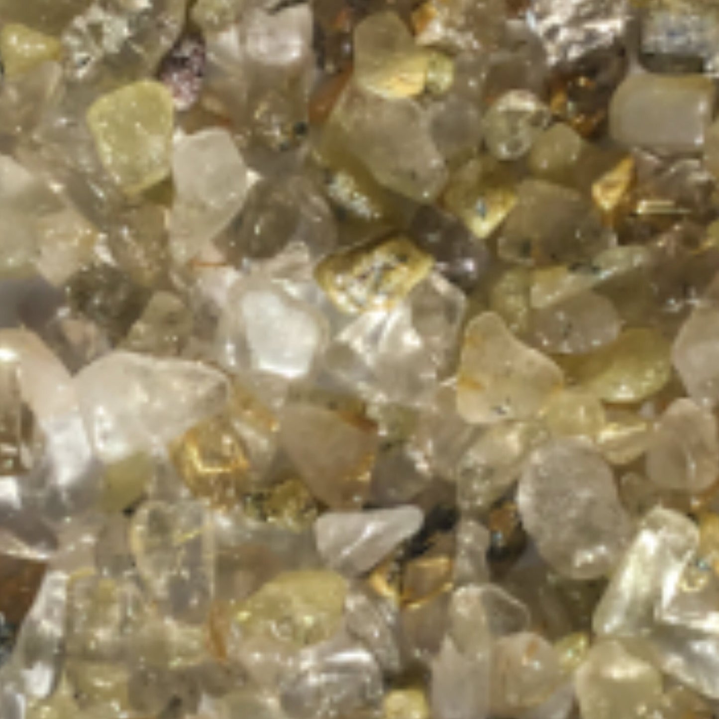 GOLD RUTILATED QUARTZ Chips - 5-9mm - 1, 2, 4, 8 oz - Crystal Chips - Gemstone Chips - Roller Bottle Chips - Healing Crystals - Arts & Craft