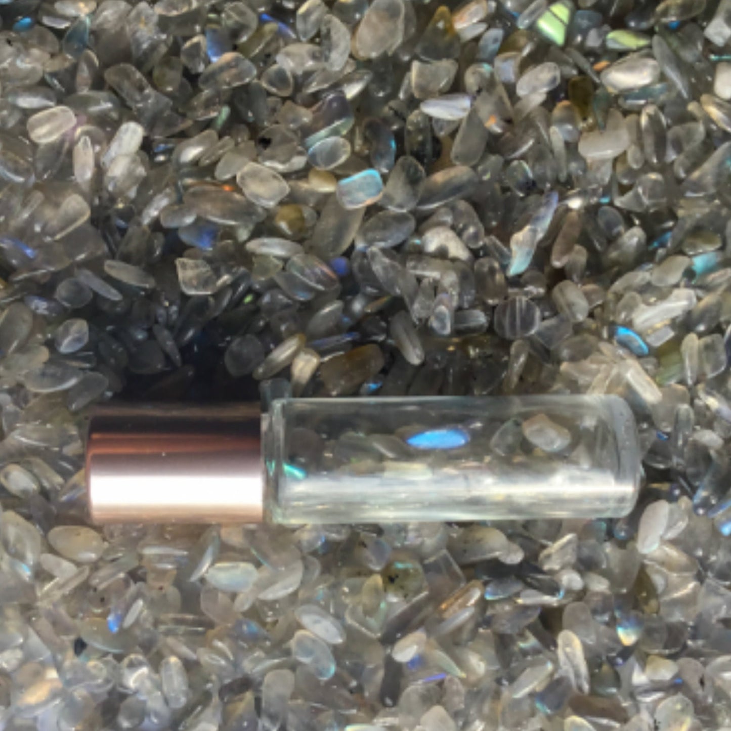 LABRADORITE Chips - 3-7mm - 1, 2, 4, 8 oz - Crystal Chips - Gemstone Chips - Roller Bottle Chips - Healing Crystals - Arts & Crafts