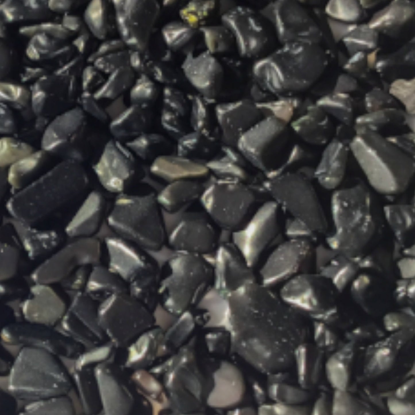 BLACK OBSIDIAN Chips - 3-7mm - 1, 2, 4, 8 oz - Gemstone Chips - Crystal Chips - Roller Bottle Chips - Healing Crystals - Arts & Crafts