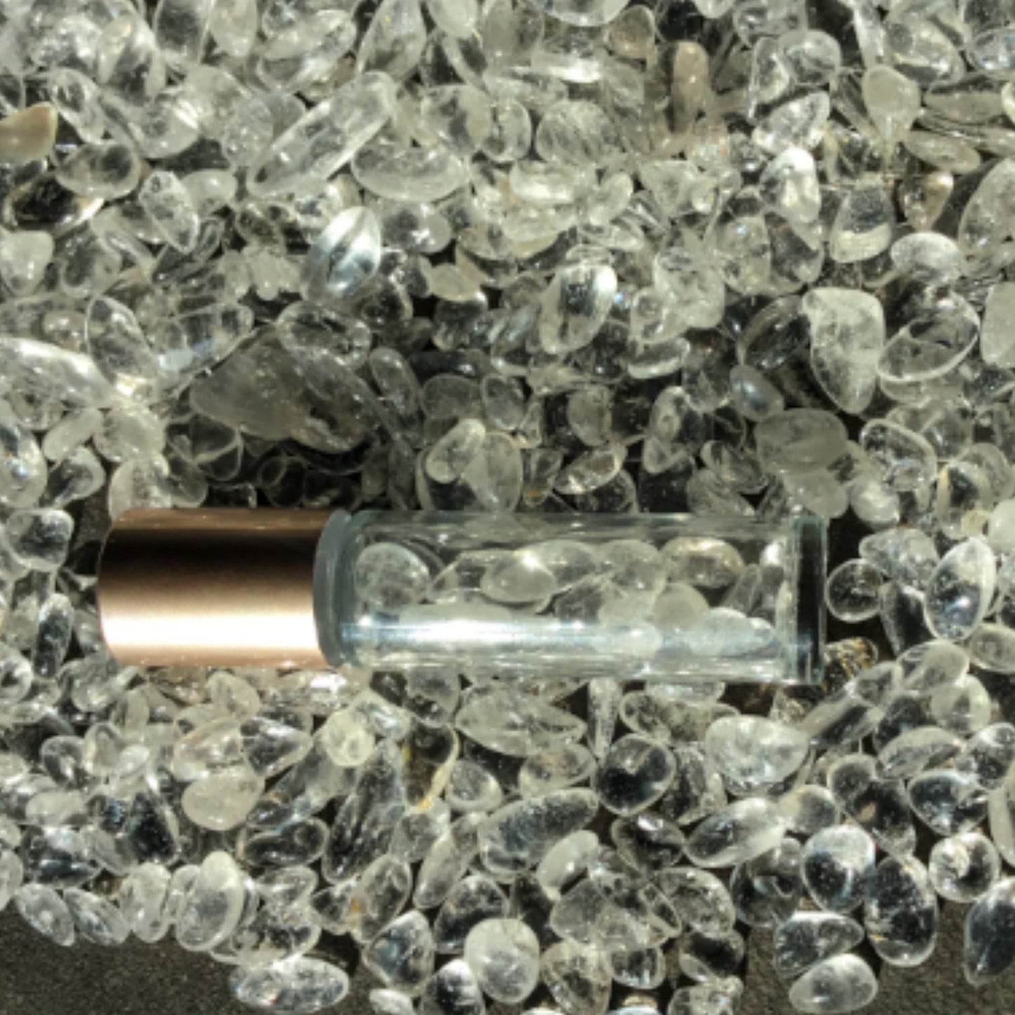 CLEAR QUARTZ Chips - 3-7mm - 1, 2, 4, 8 oz - Gemstone Chips - Crystal Chips - Roller Bottle Chips - Healing Crystals - Arts & Crafts