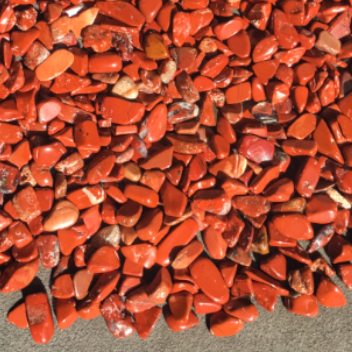 RED JASPER Chips - 3-7 or 5-9mm - 1, 2, 4, 8 oz - Gemstone Chips - Crystal Chips - Roller Bottle Chips - Healing Crystals - Arts & Crafts