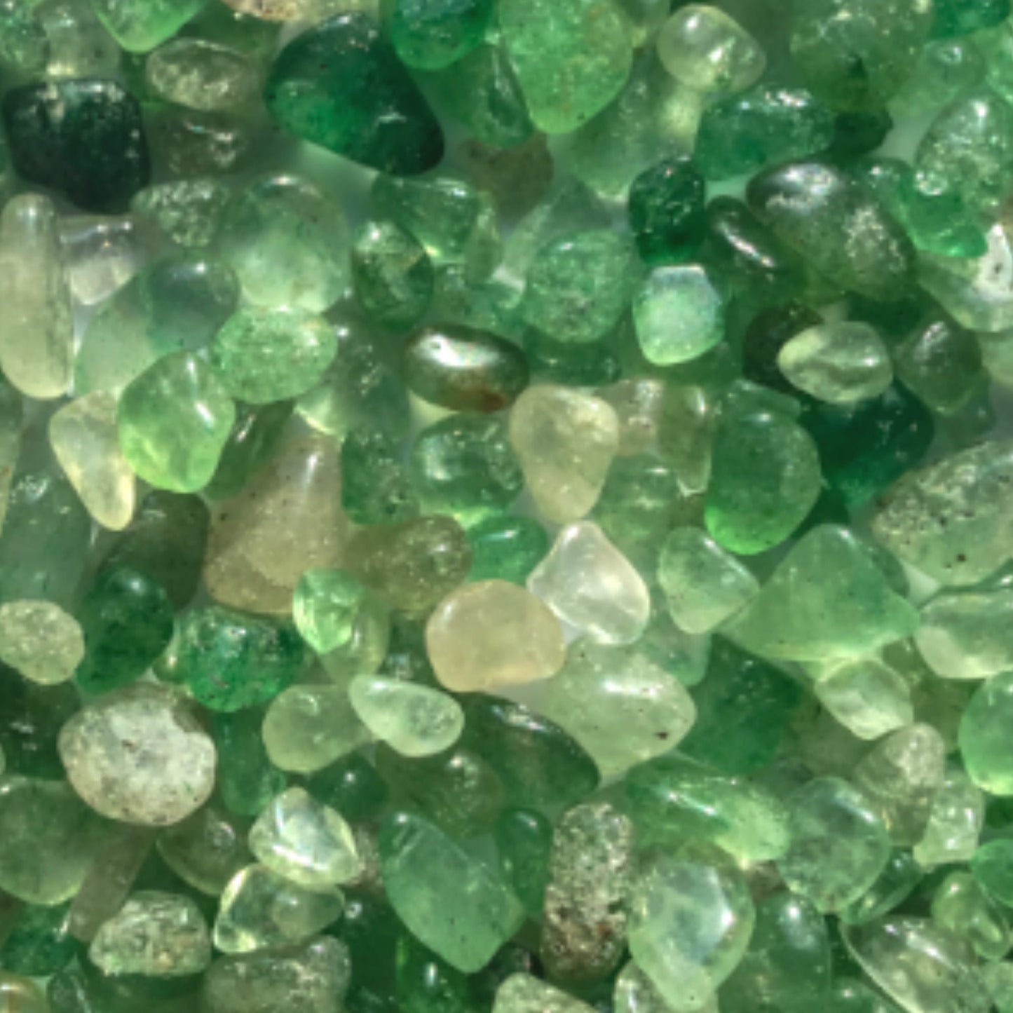 GREEN STRAWBERRY QUARTZ Chips - 3-7mm - 1, 2, 4, 8 oz Crystal Chips - Gemstone Chips - Roller Bottle Chips - Healing Crystals - Crafts