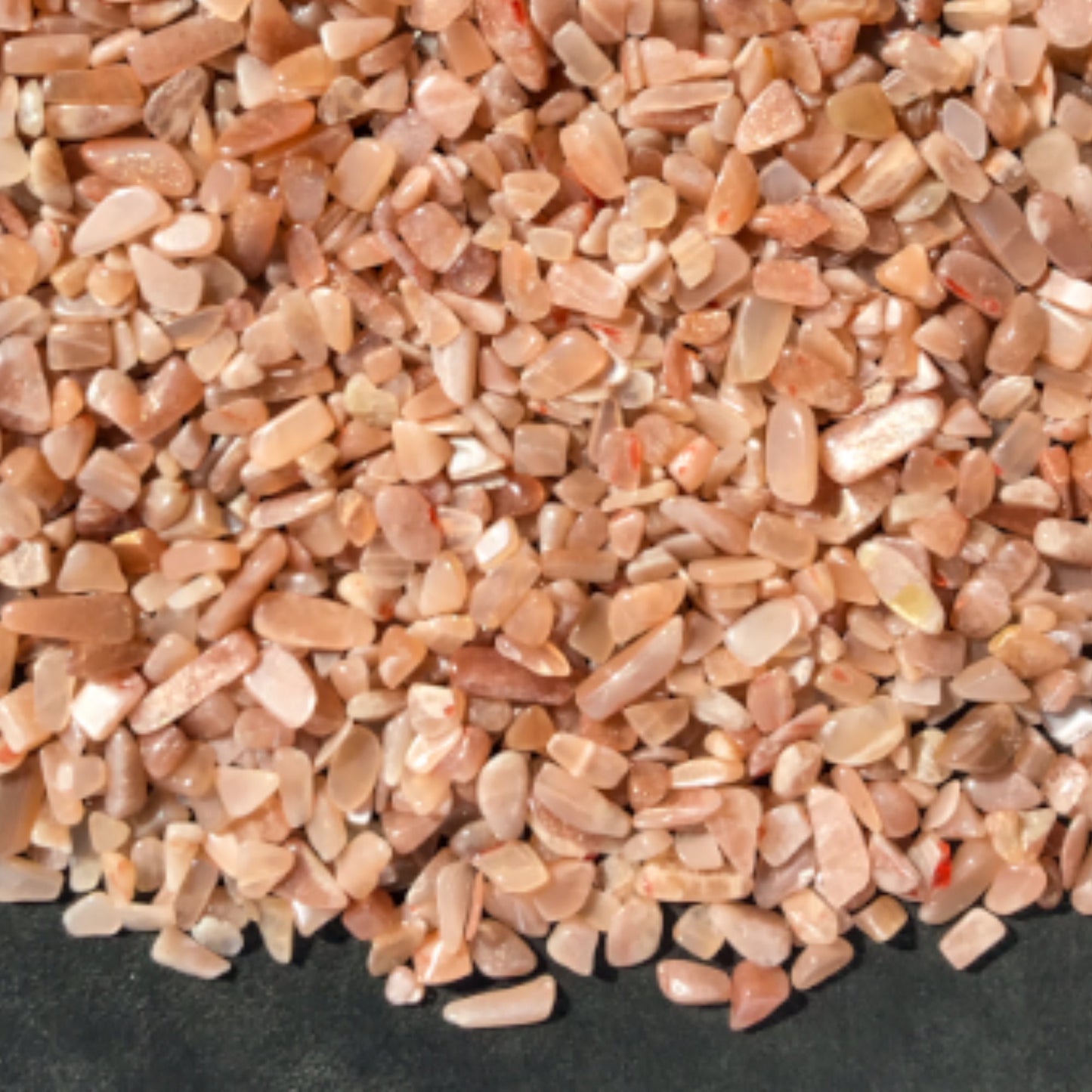 SUNSTONE Chips - 5-9mm - 1, 2, 4, 8 oz - Crystal Chips - Gemstone Chips - Roller Bottles Chips - Healing Crystals - Arts & Crafts