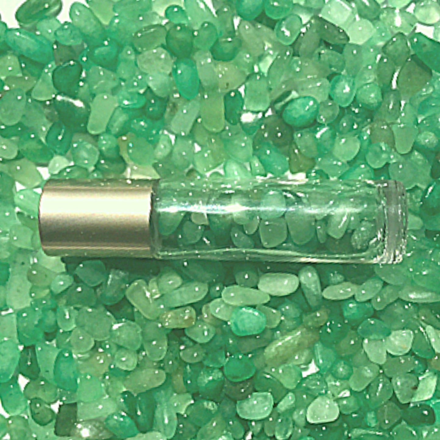 GREEN AVENTURINE Chips - 5-9mm - 1, 2, 4, 8 oz - Crystal Chips - Gemstone Chips - Roller Bottle Chips - Healing Crystals - Crafts