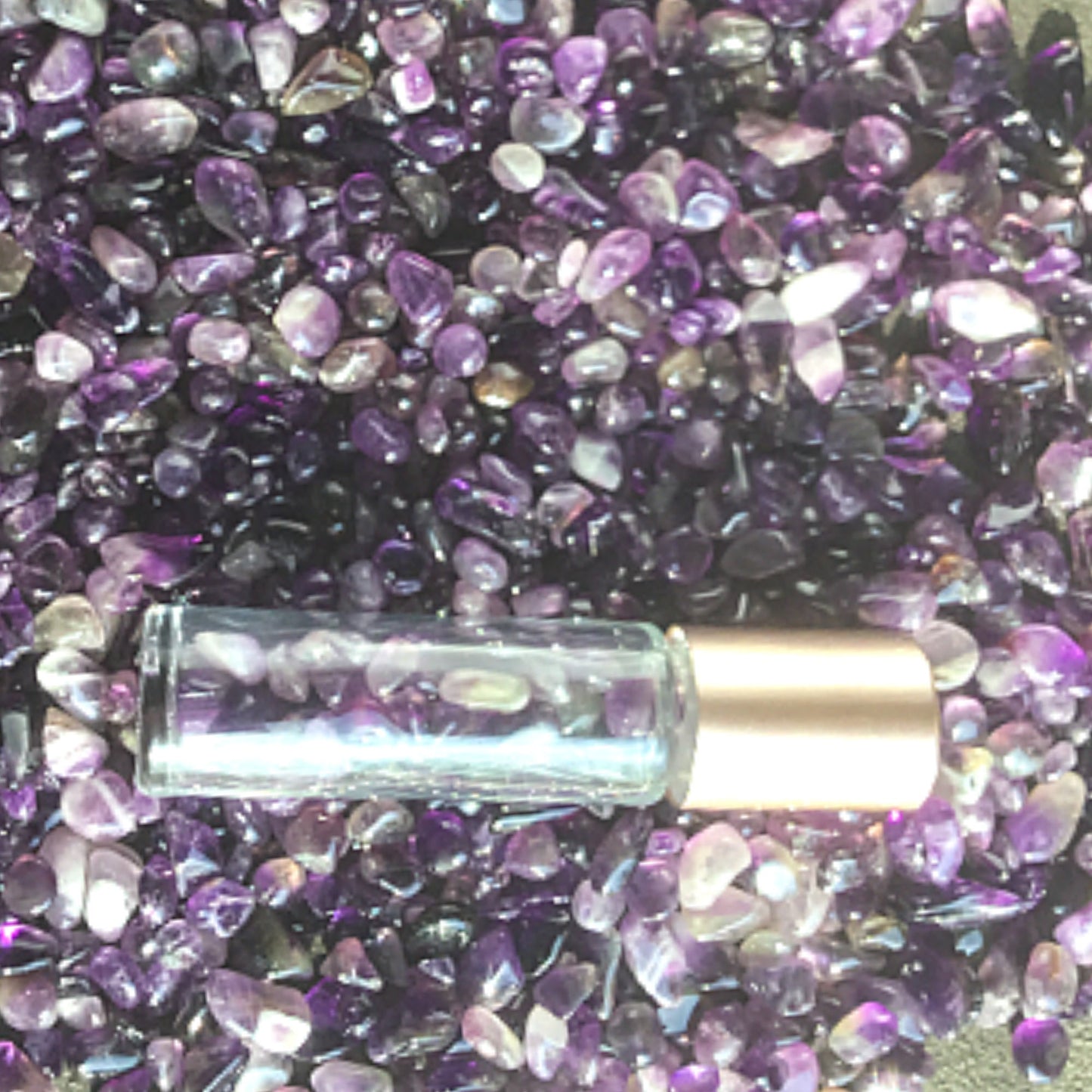 AMETHYST Chips - 3-7mm - 1, 2, 4, 8 oz - Crystal Chips - Gemstone Chips - Roller Bottle Chips - Healing Crystals - Arts and Crafts