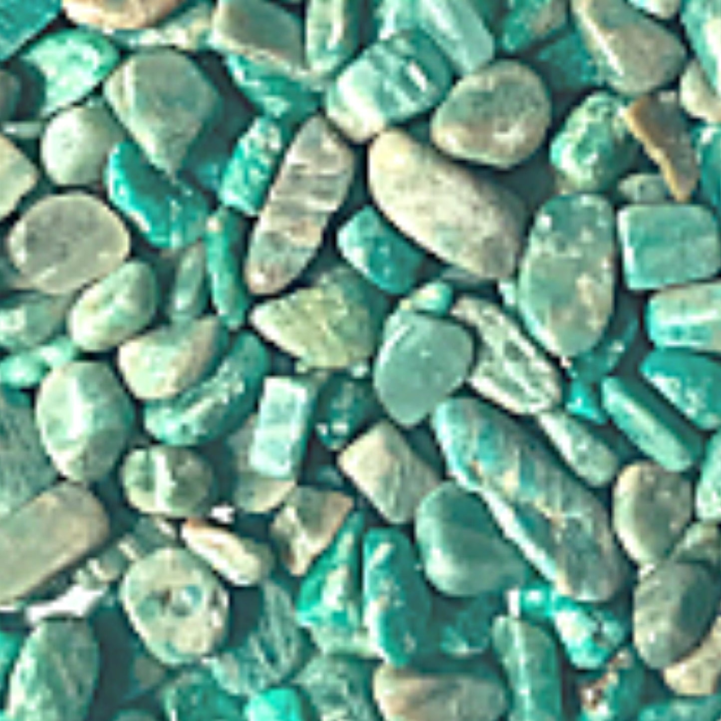 AMAZONITE Chips - 3-7mm - 1, 2, 4, 8 oz - Gemstone Chips - Crystal Chips - Roller Bottle Chips - Healing Crystals - Arts & Crafts