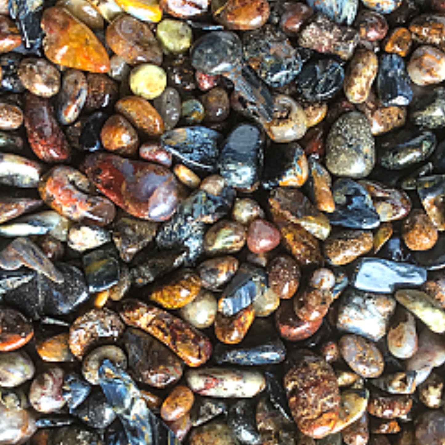 PIETERSITE Chips - 2 Sizes - 3-7mm, 5-9mm - 1, 2, 4, 8 oz - Gemstone Chips - Crystal Chips - Roller Bottle Chips - Arts & Crafts